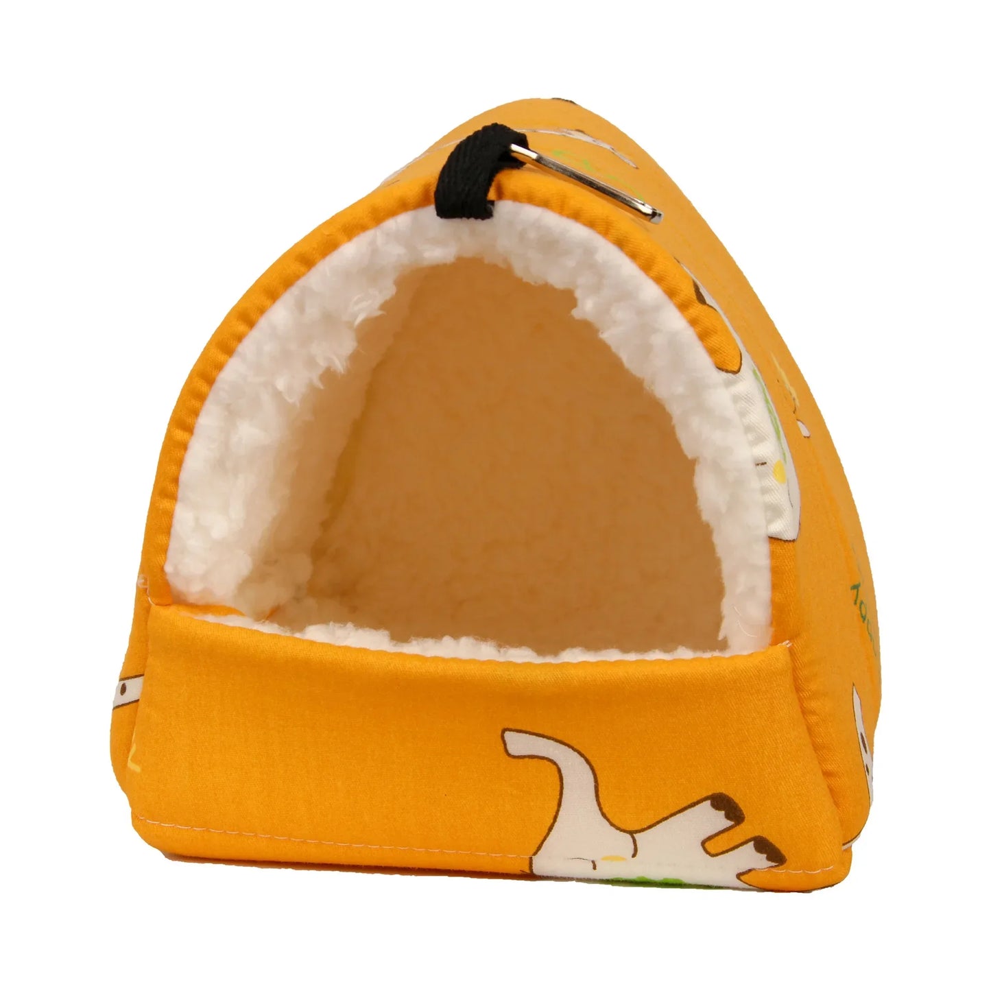 Cute Print Bird Bed Mini Cage Rabbit Squirrel