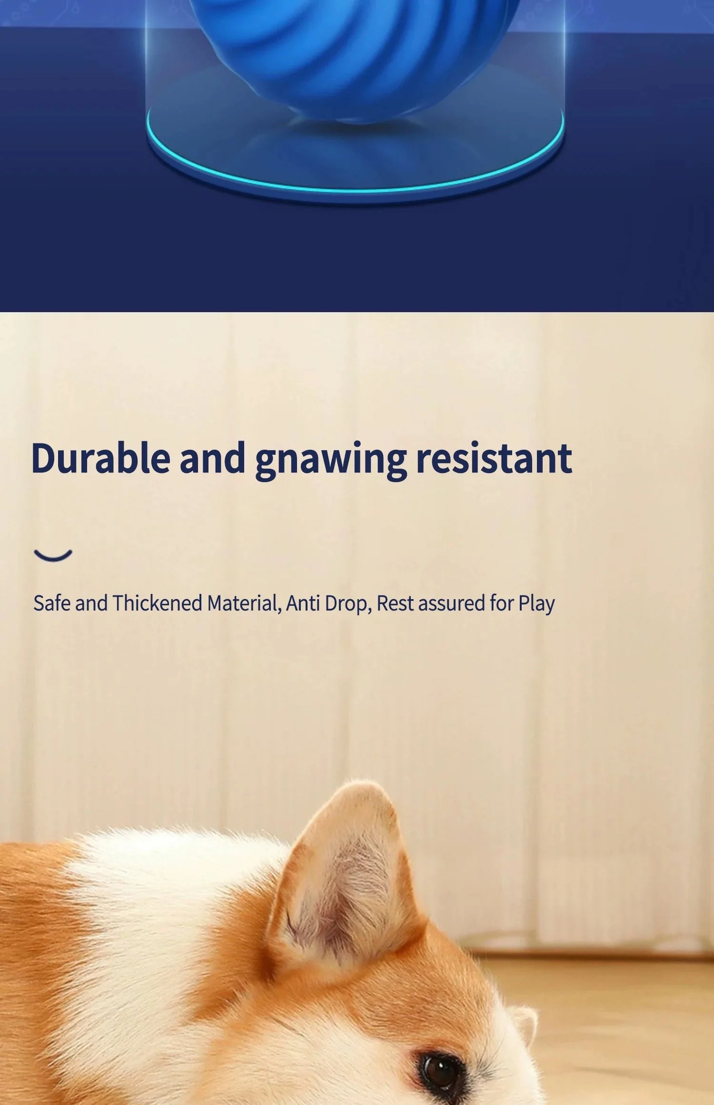 Smart Dog Toy Ball Automatic Electronic