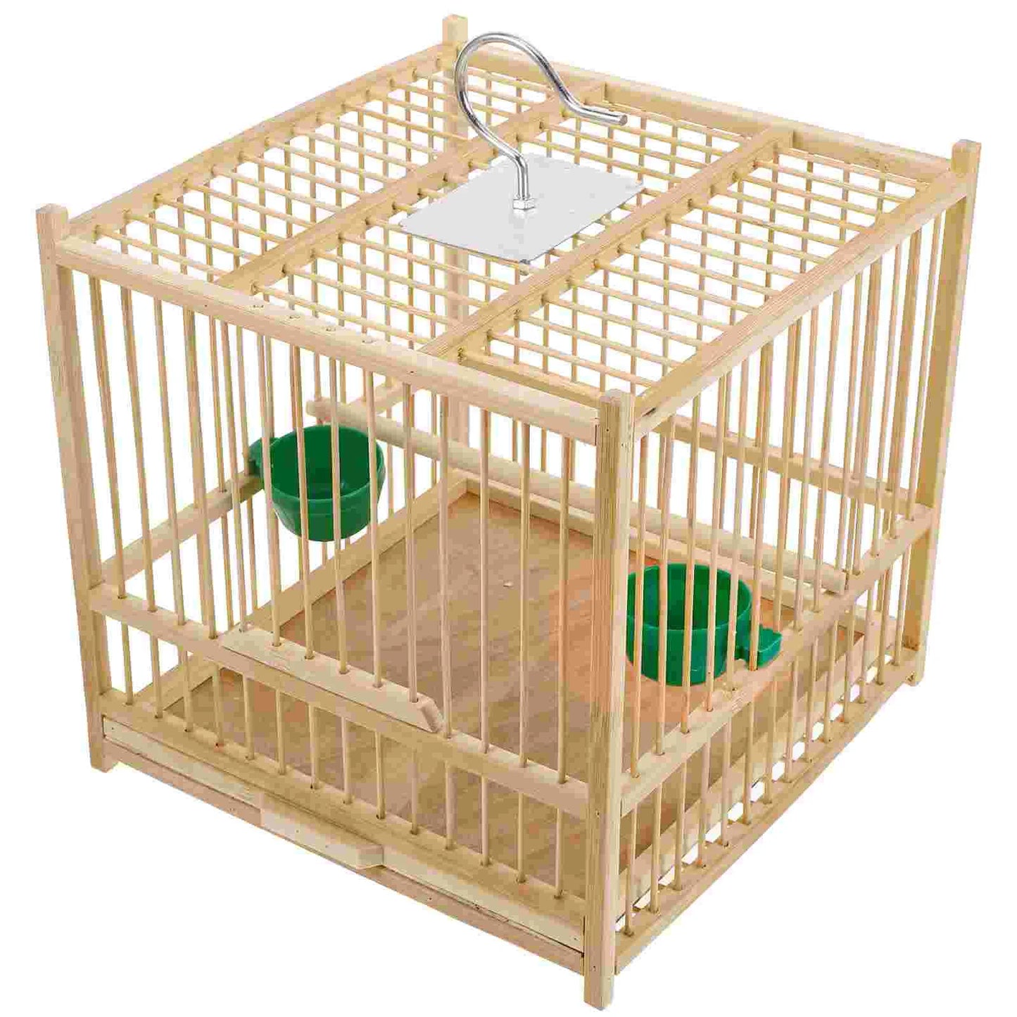 1 Set Bamboo Woven Bird Cage