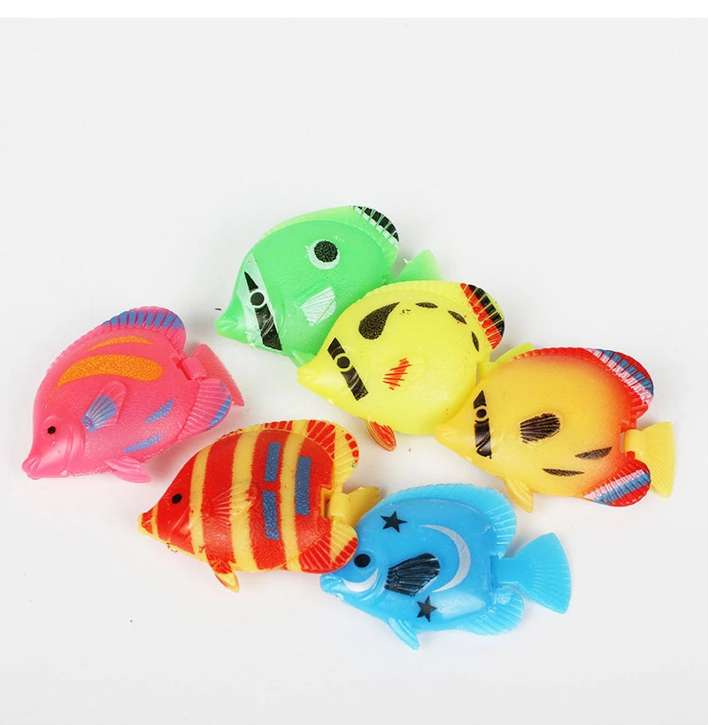 10Pcs Moving Artificial Fishes Plastic