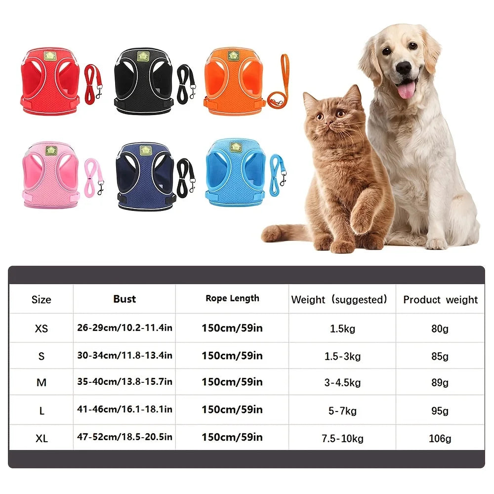 Reflective Pet Harness