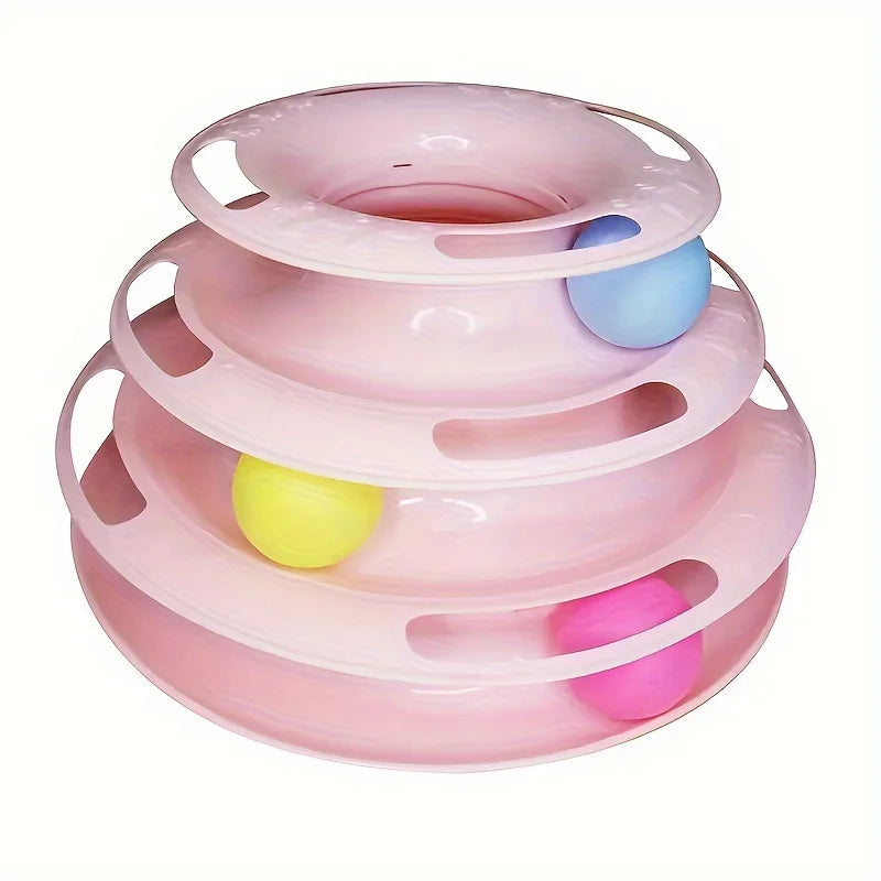 3 Layer Interactive Cat Toy
