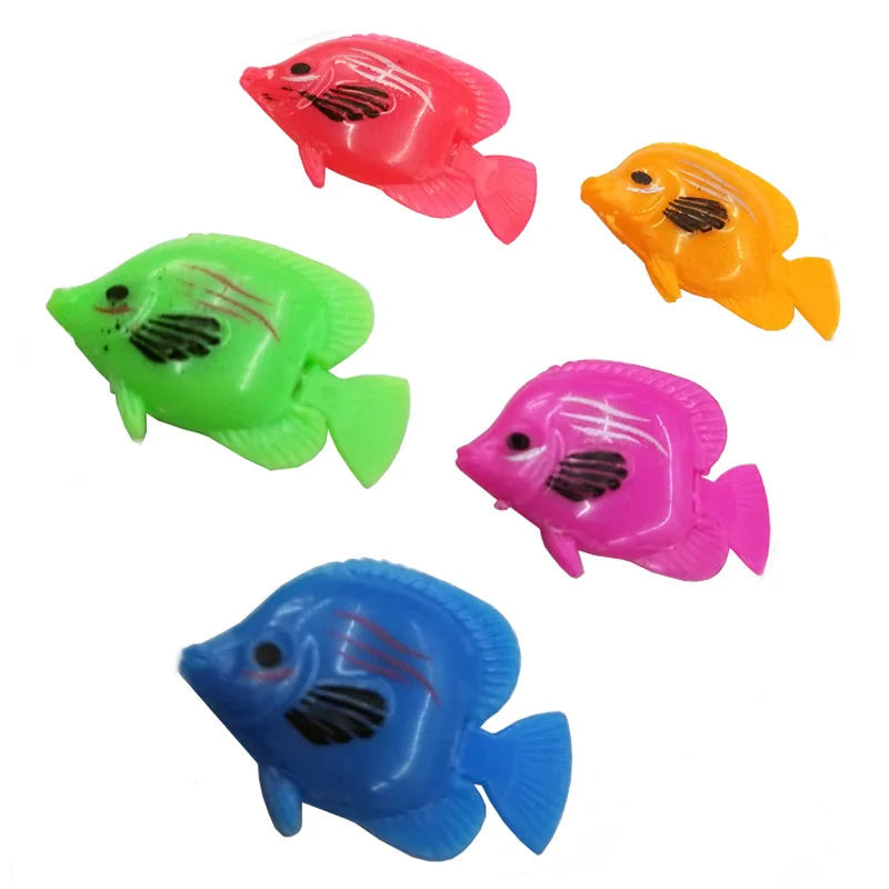 10Pcs Moving Artificial Fishes Plastic
