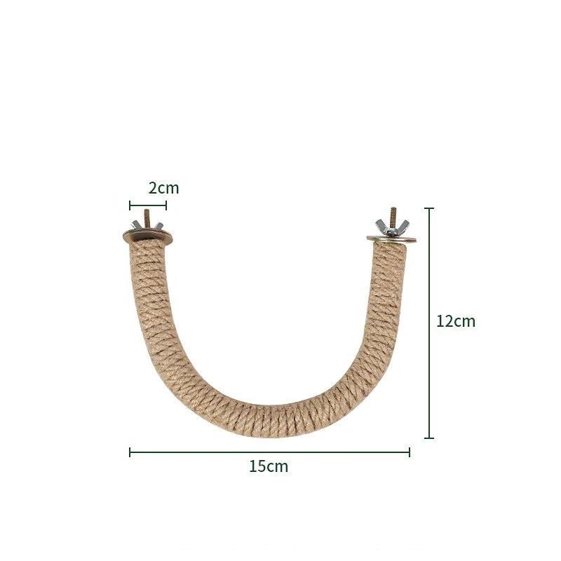 Bird Perch Parrot Toy Bird Cage
