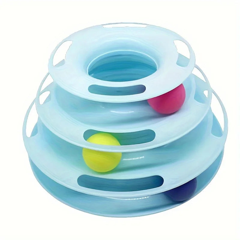 3 Layer Interactive Cat Toy