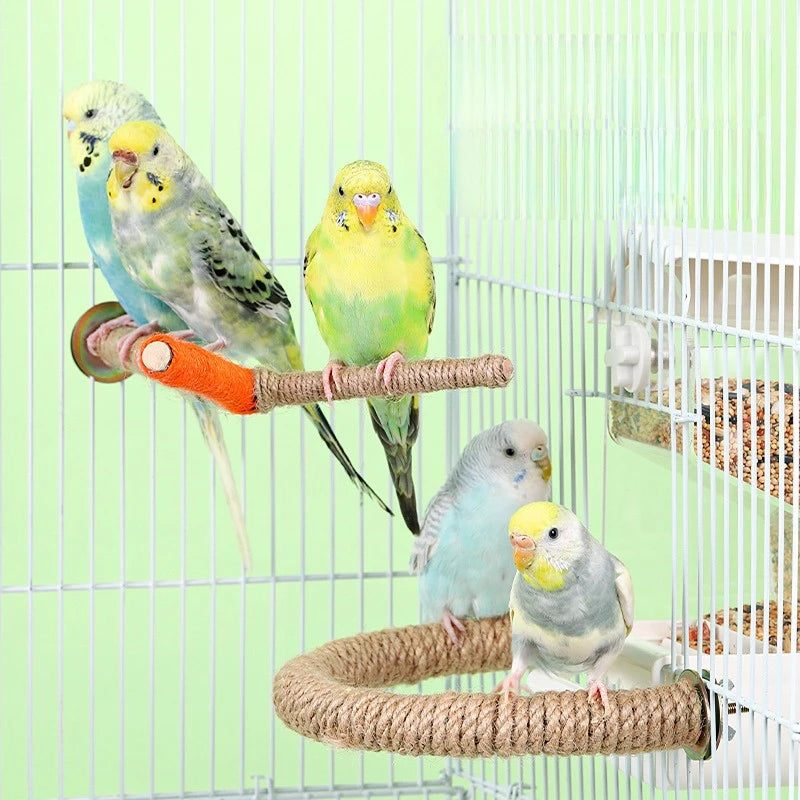 Bird Perch Parrot Toy Bird Cage
