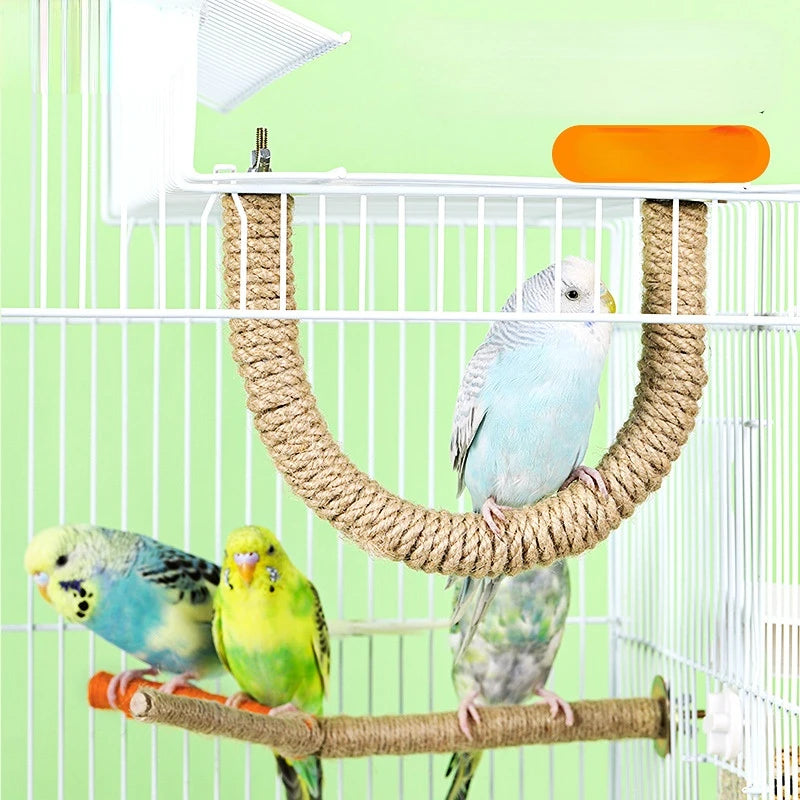 Bird Perch Parrot Toy Bird Cage