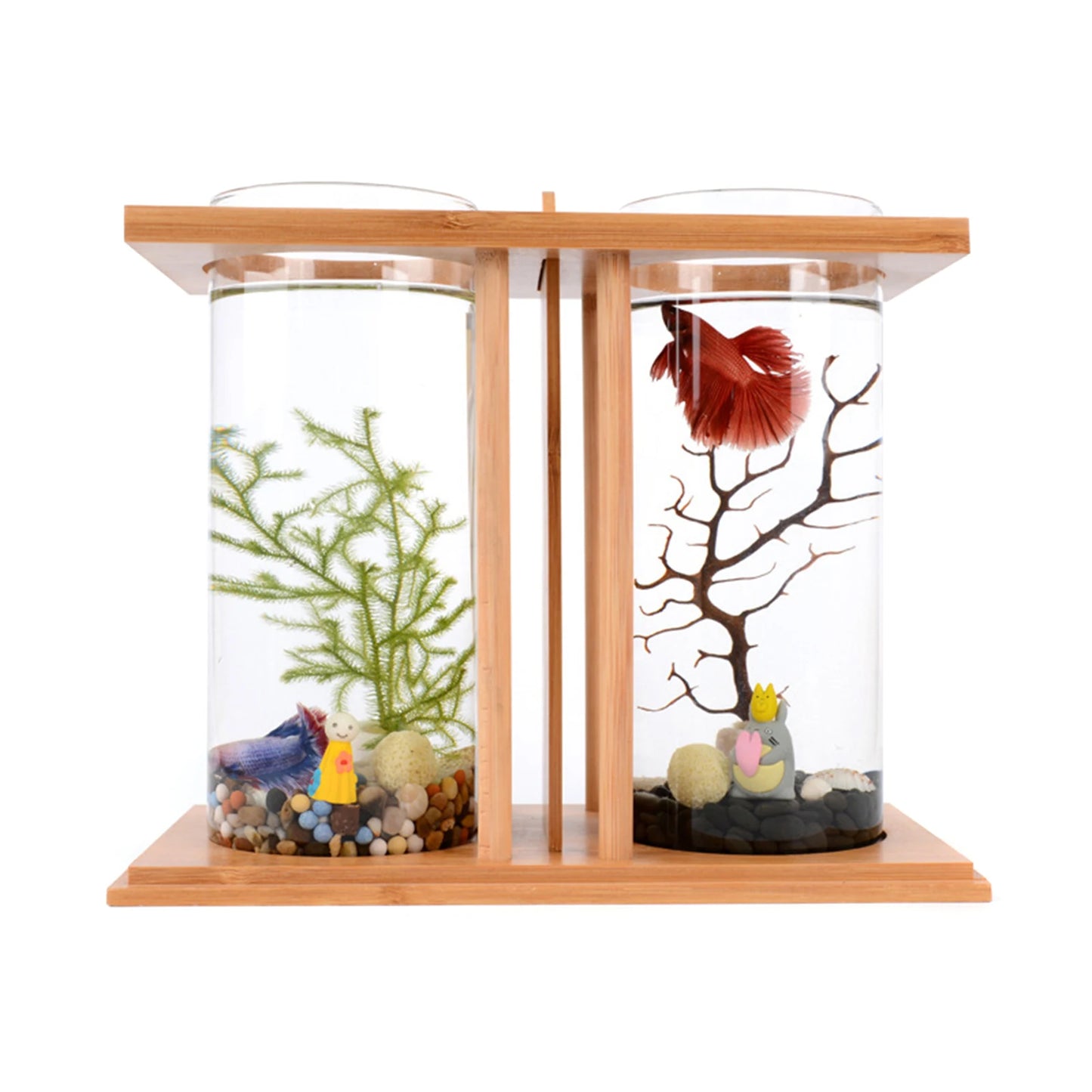 Mini Fish DIY Tank Creative Bamboo
