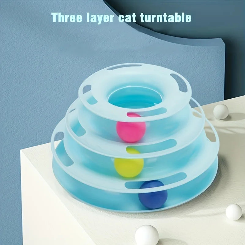 3 Layer Interactive Cat Toy