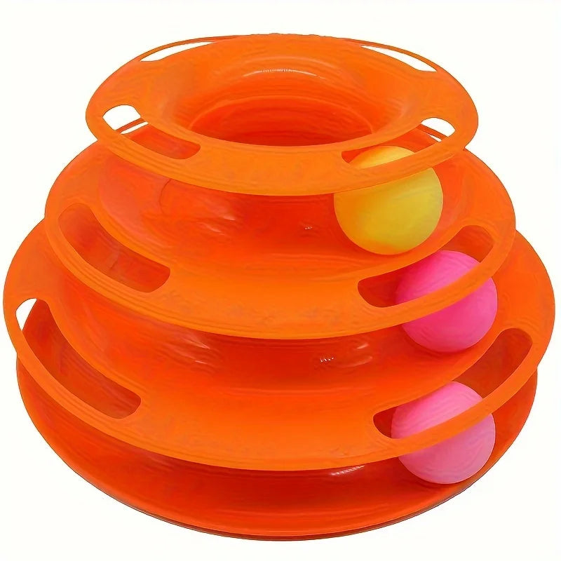 3 Layer Interactive Cat Toy