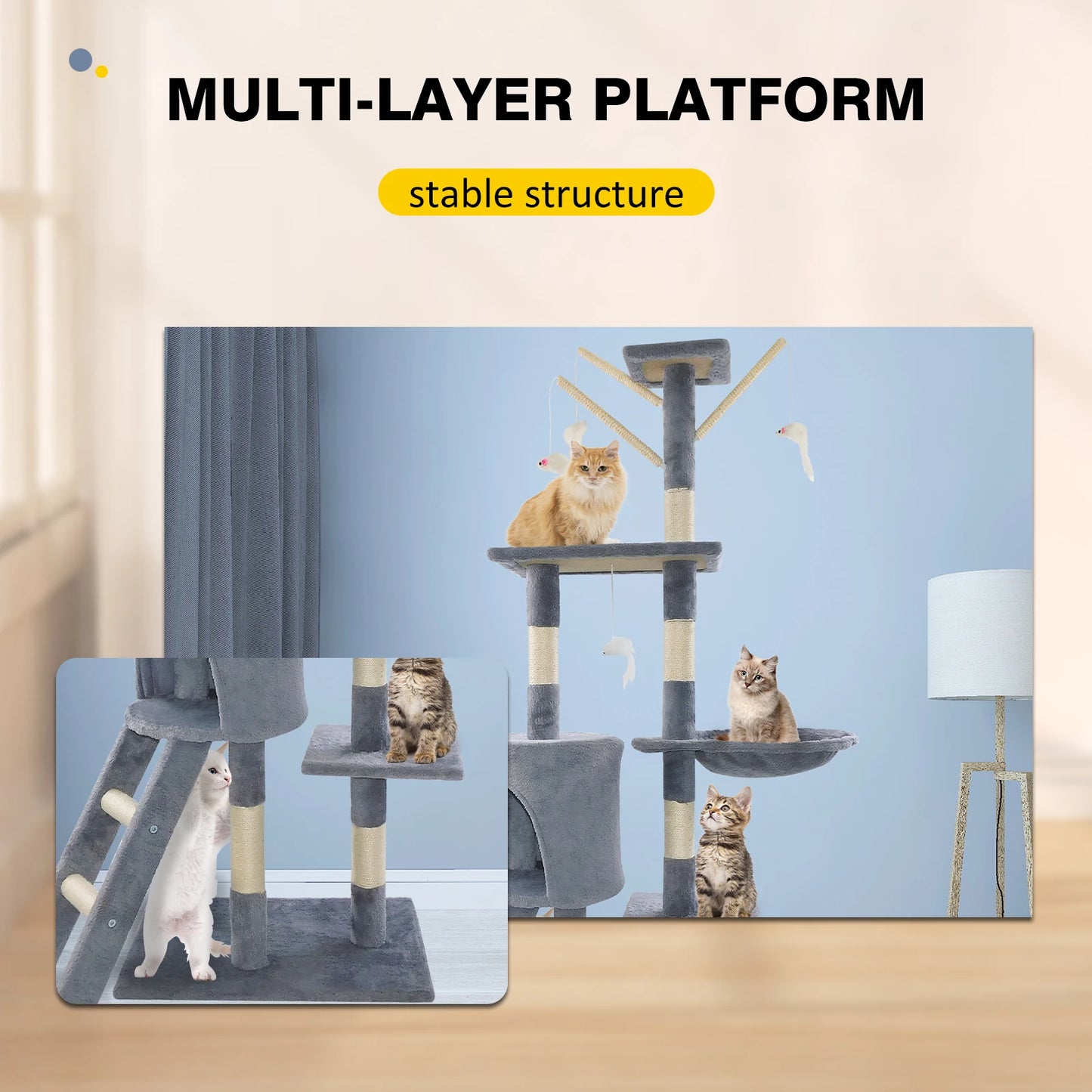 Cat Tree Scratching Post