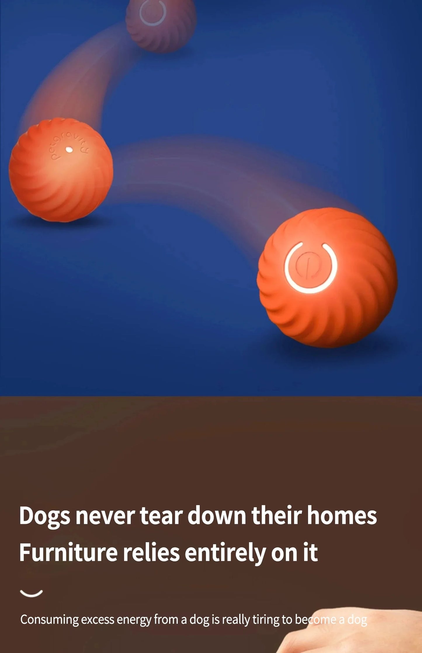 Smart Dog Toy Ball Automatic Electronic