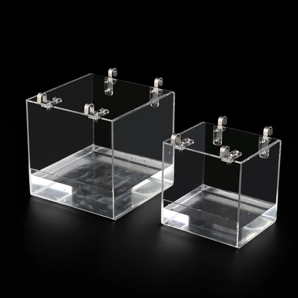 Transparent Acrylic Bird Bath Box