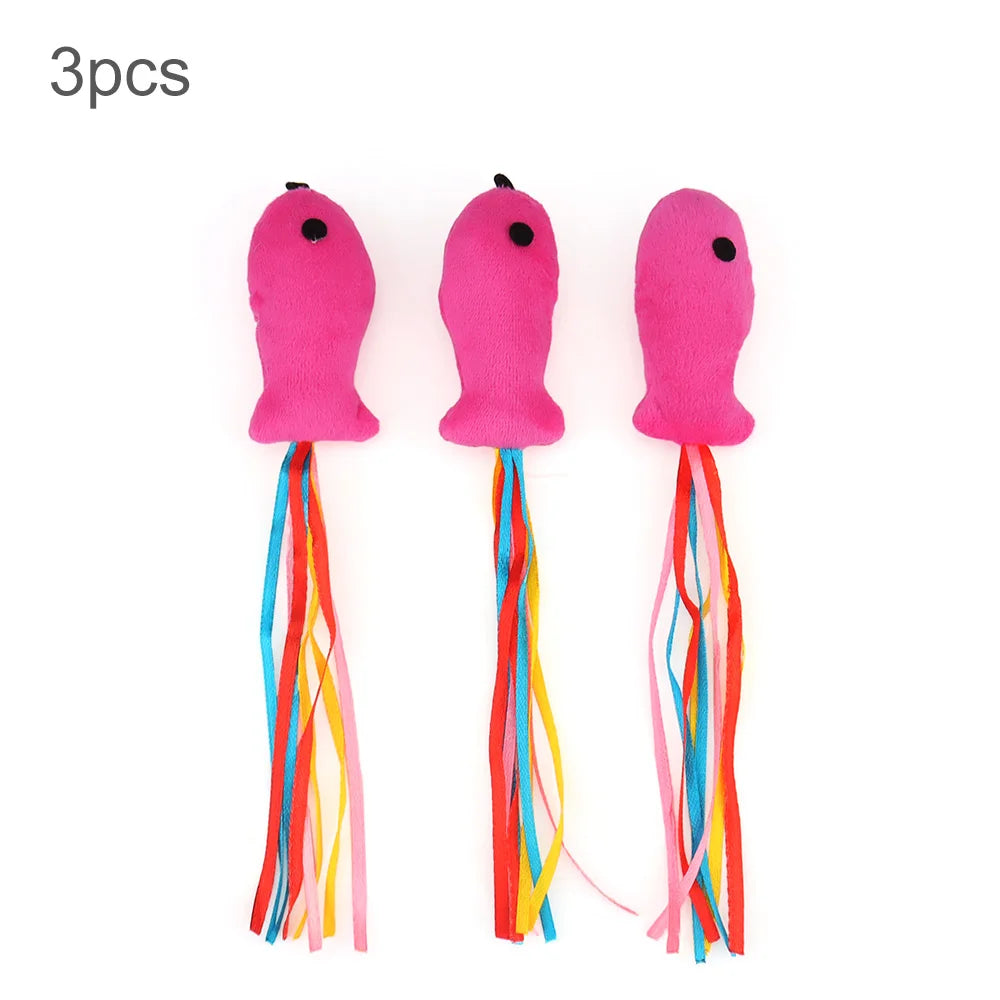 3pcs Fish Pet Toy Accessories