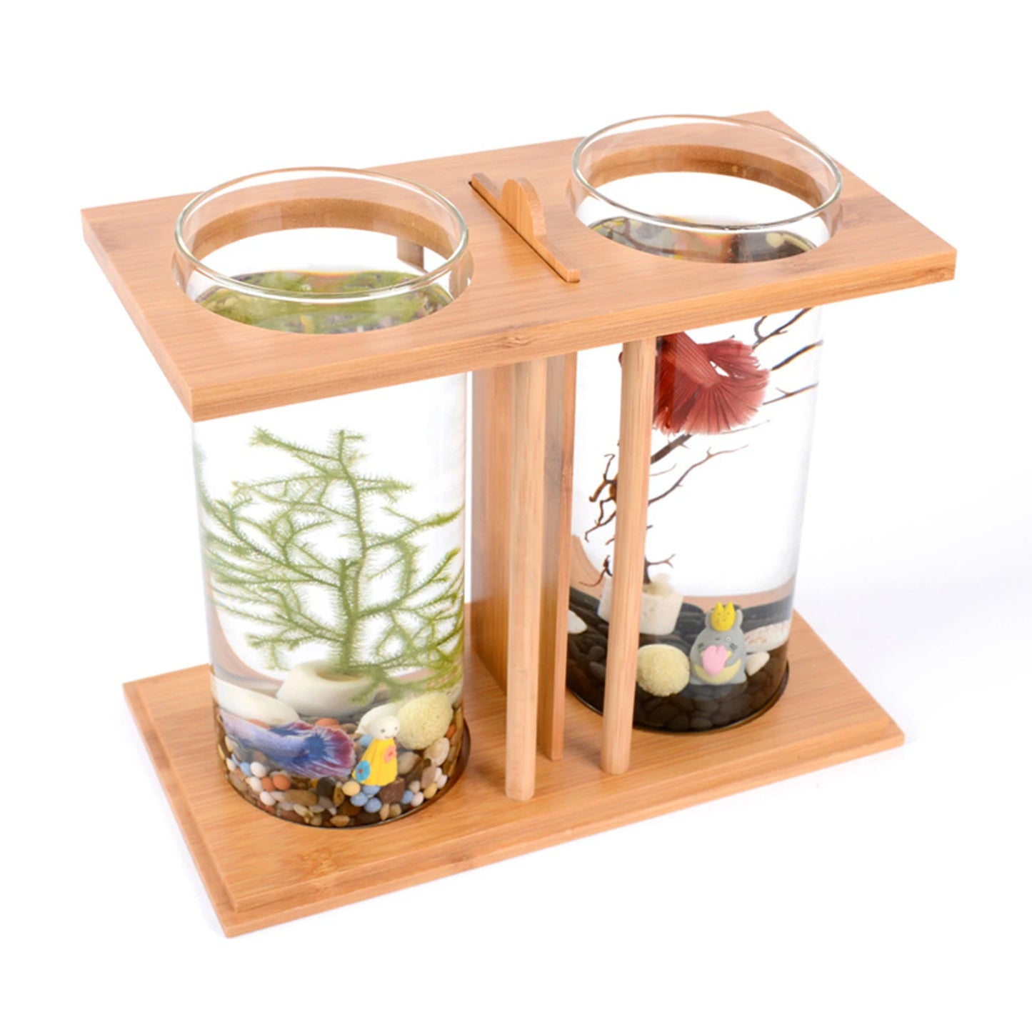 Mini Fish DIY Tank Creative Bamboo