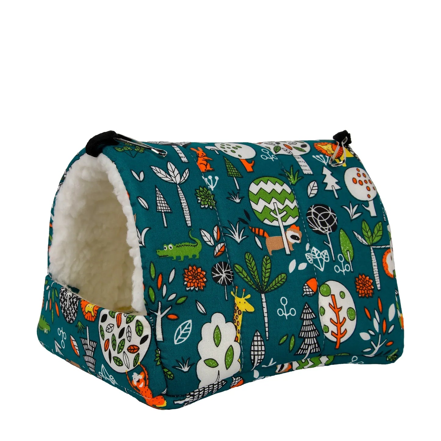 Cute Print Bird Bed Mini Cage Rabbit Squirrel