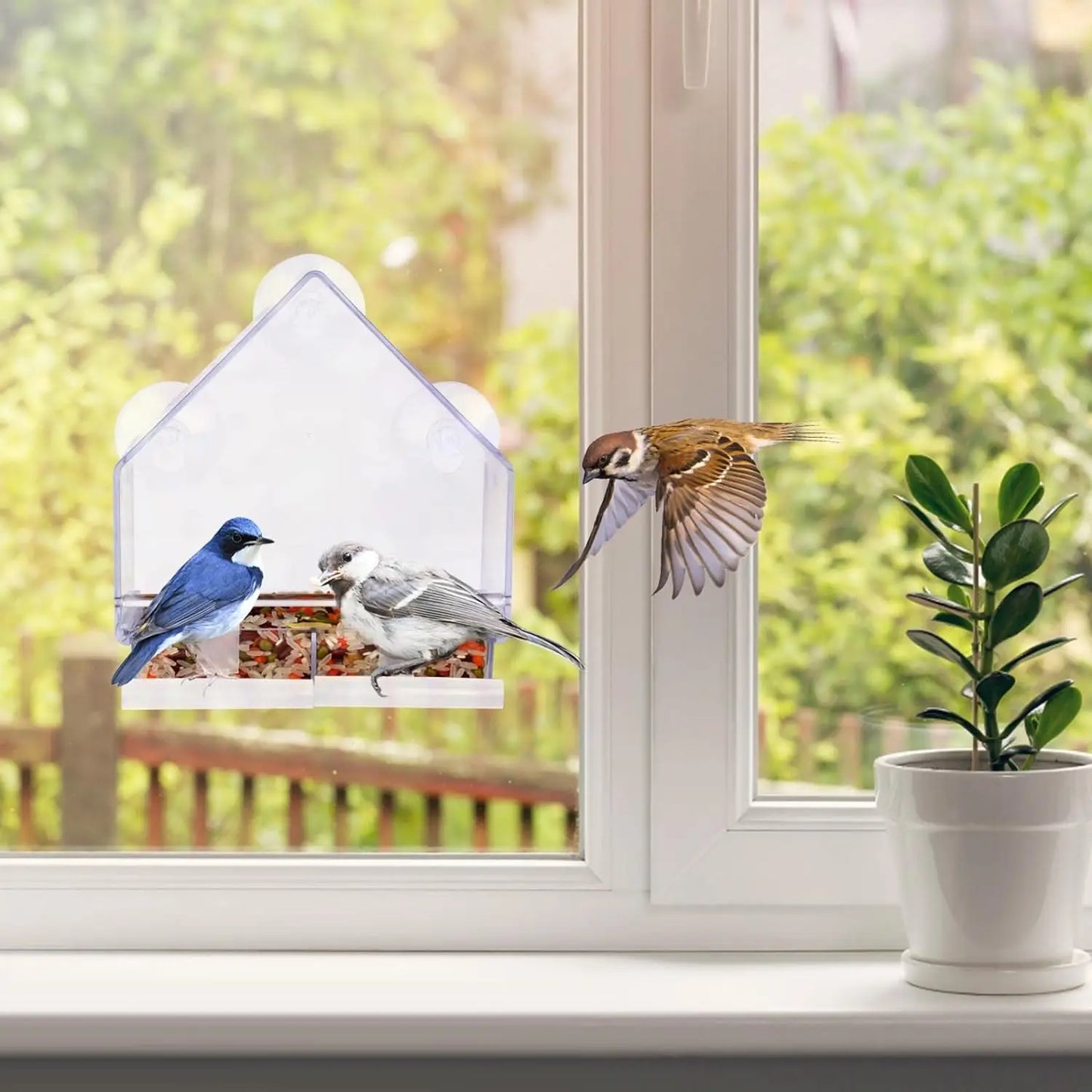 Bird Feeder Birds House