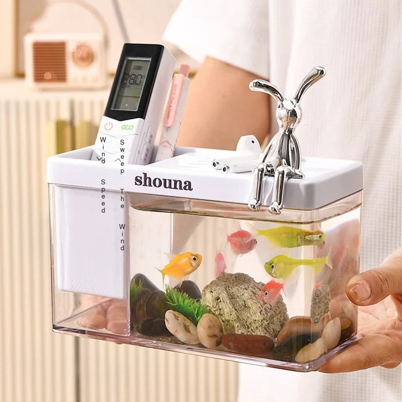 Fish Tank Transparent Glass Rectangular