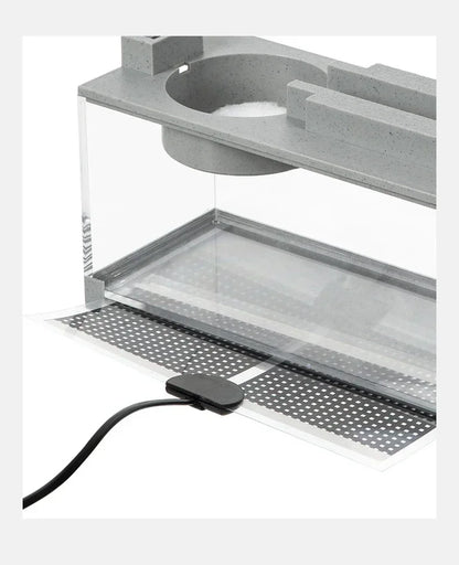 Small Aquarium Fish Tank Built-in Oxygen Bar