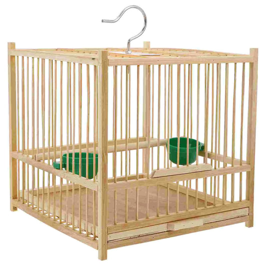 1 Set Bamboo Woven Bird Cage