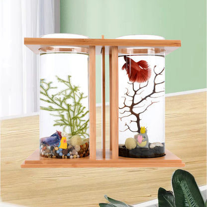 Mini Fish DIY Tank Creative Bamboo