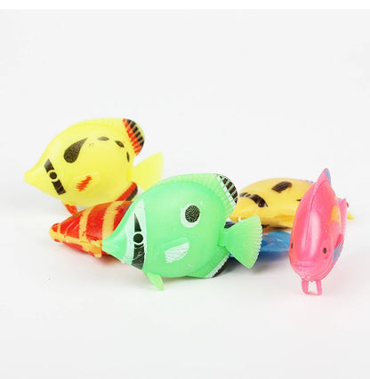 10Pcs Moving Artificial Fishes Plastic