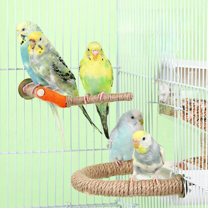 Bird Perch Parrot Toy Bird Cage