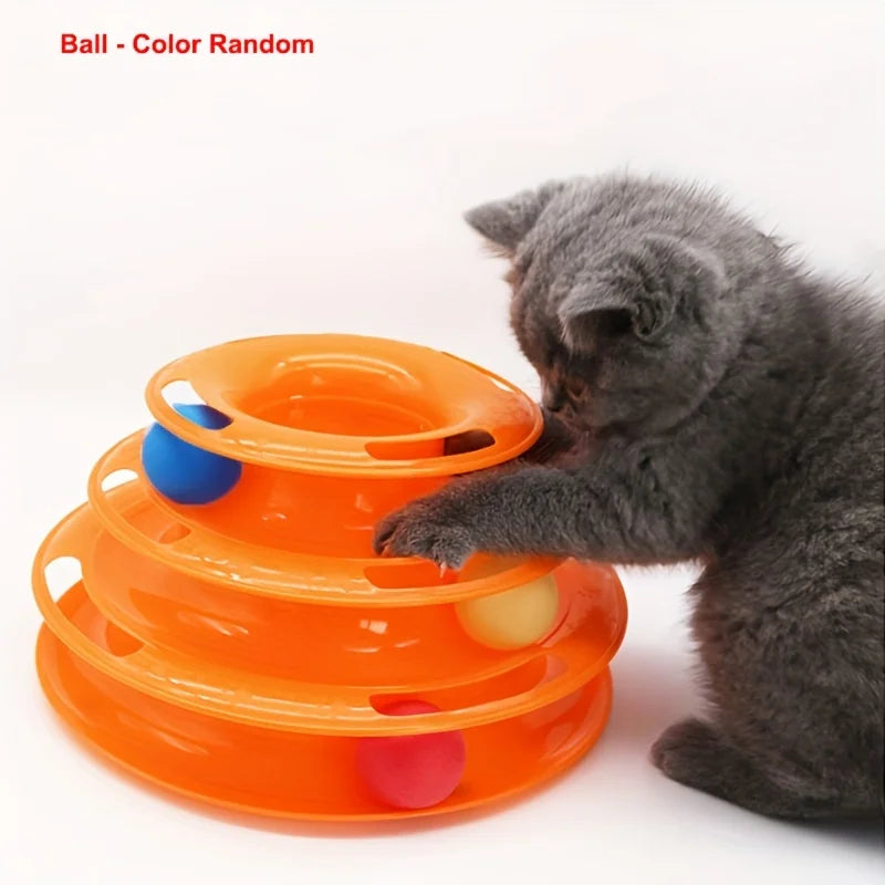 3 Layer Interactive Cat Toy