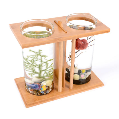 Mini Fish DIY Tank Creative Bamboo