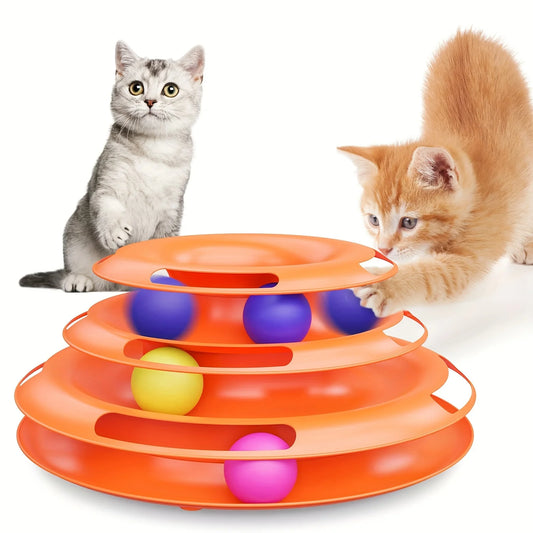 3 Layer Interactive Cat Toy